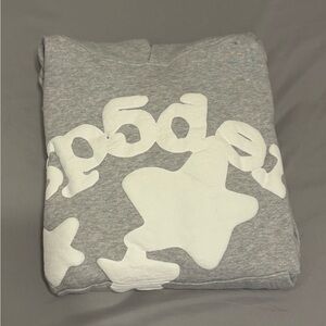 Sp5der beluga hoodie (grey)